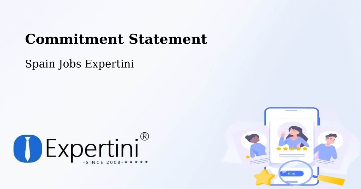 Commitment Statement - Spain Jobs Expertini