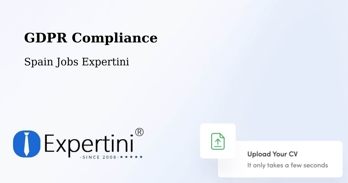 GDPR Compliance - Spain Jobs Expertini