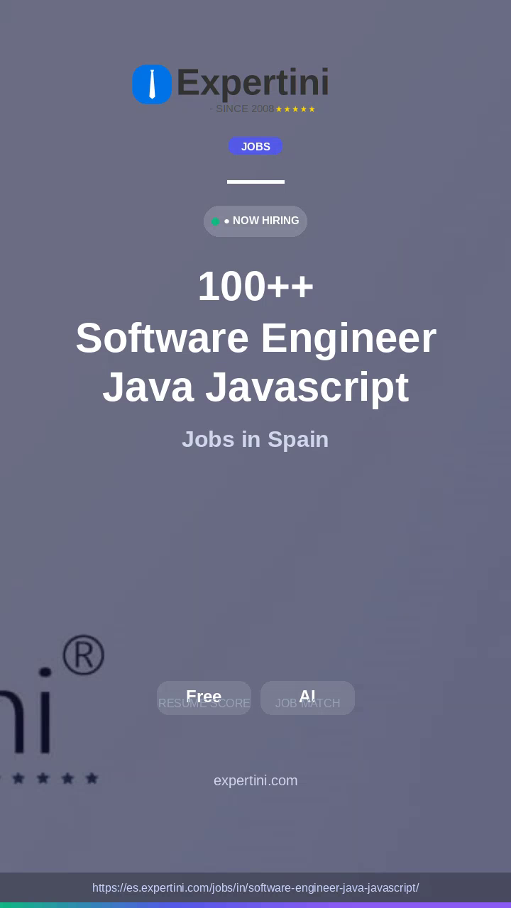 114,498+ Software Engineer Java Javascript Jobs in Spain — Top Companies Hiring August 2026